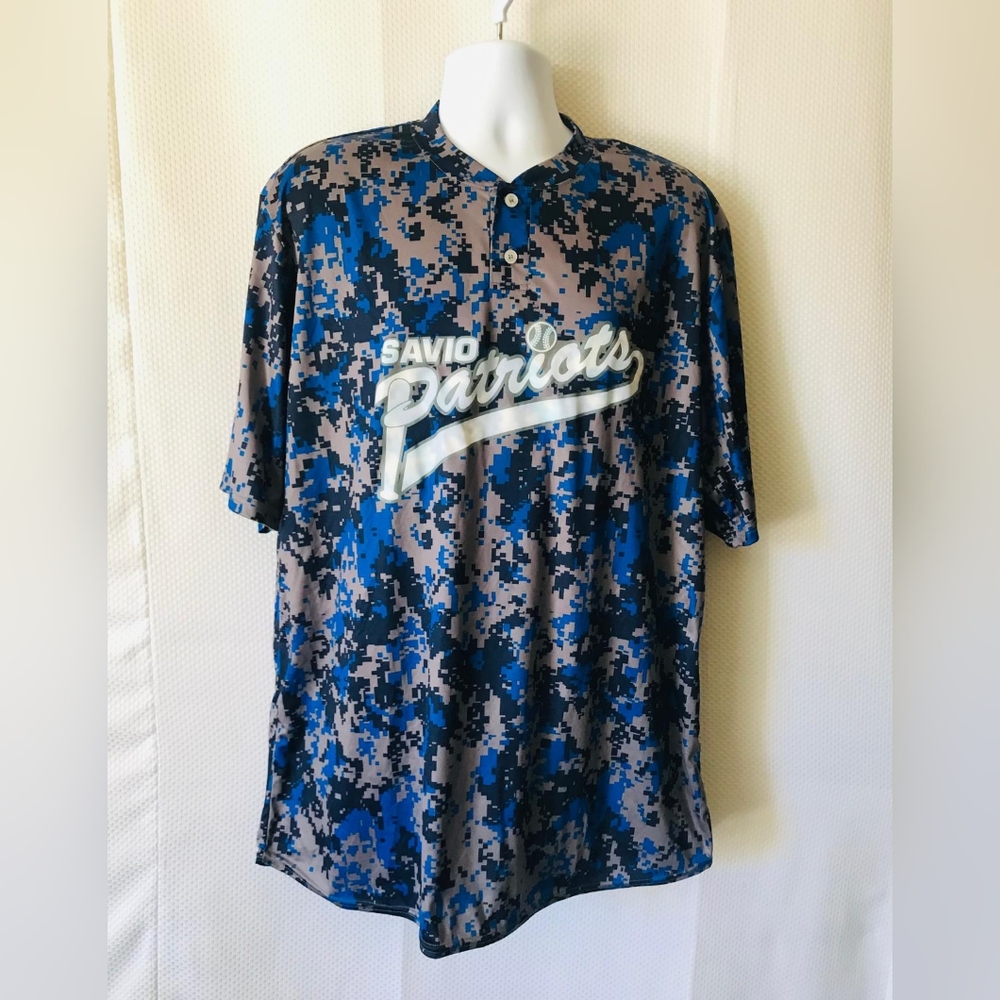 Savio Patriots Men's Digital Camo Jersey